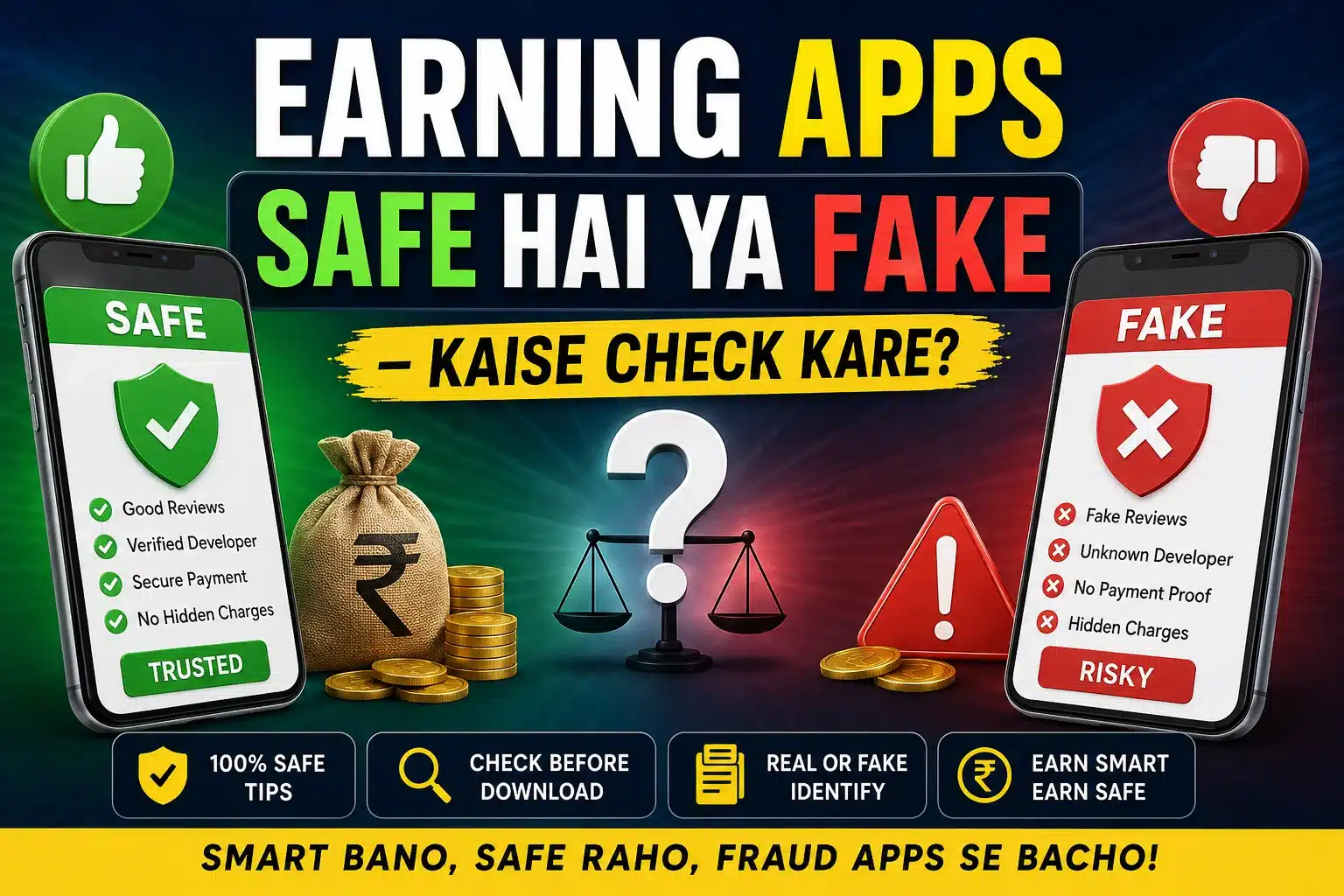 Earning Apps Safe Hai Ya Fake