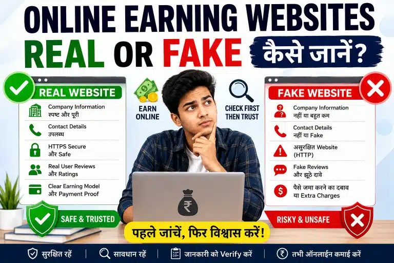 Online Earning Websites Real or Fake