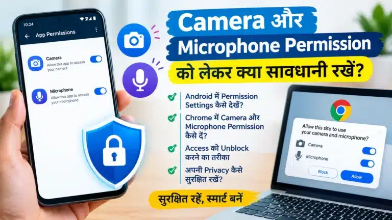 Camera और Microphone Permission