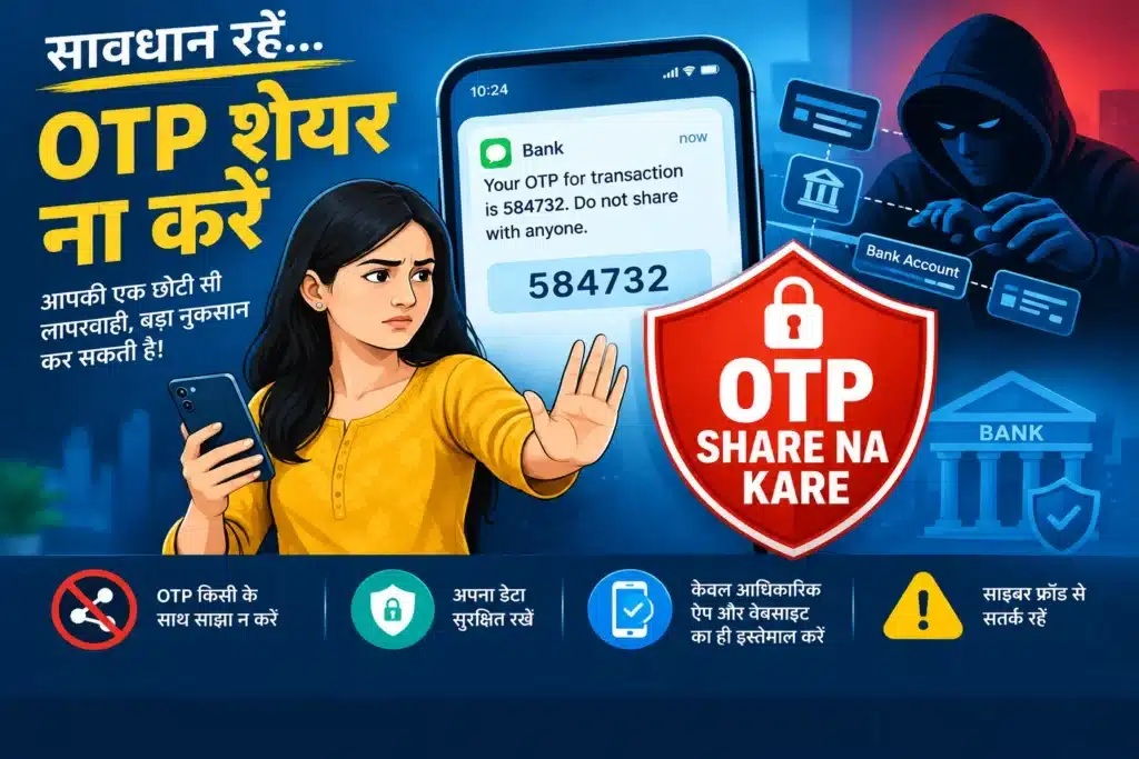 OTP किसी के साथ Share क्यों नहीं करना चाहिए?