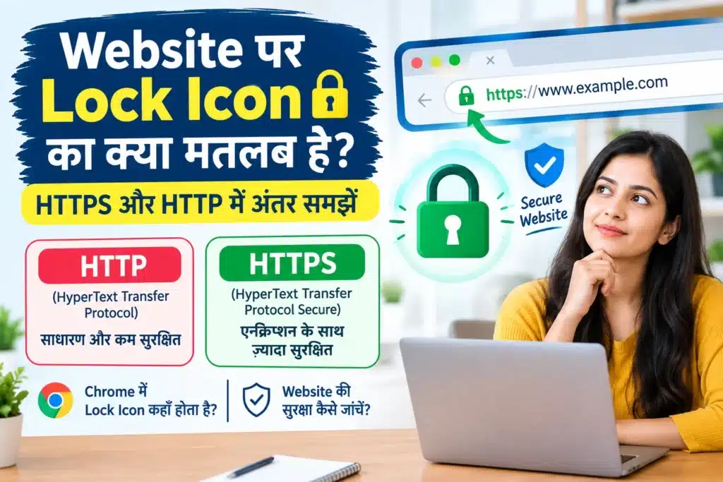 Website पर Lock Icon का क्या मतलब है? HTTPS और HTTP क्या हैं?