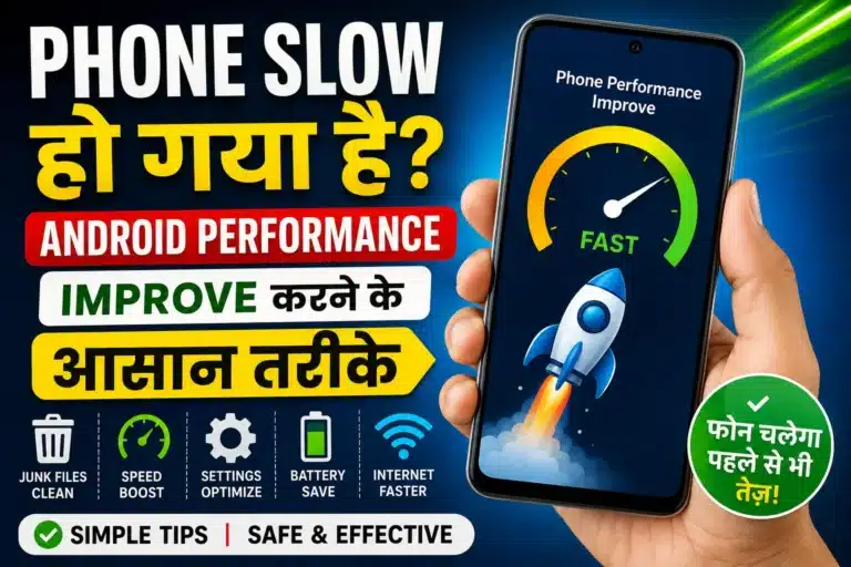 Phone slow fix करने के आसान तरीके जानें